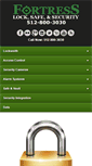 Mobile Screenshot of fortresslockandsecurity.com